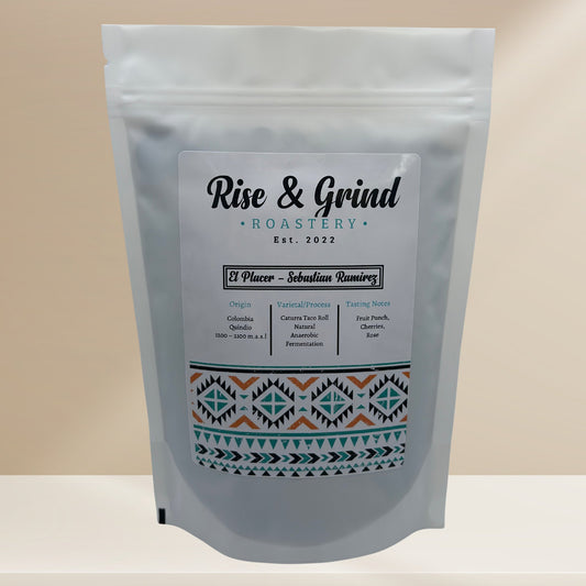 Colombia - Sebastian Ramirez (Anaerobic Natural) - Rise & Grind Roastery - 200g - Whole Bean -