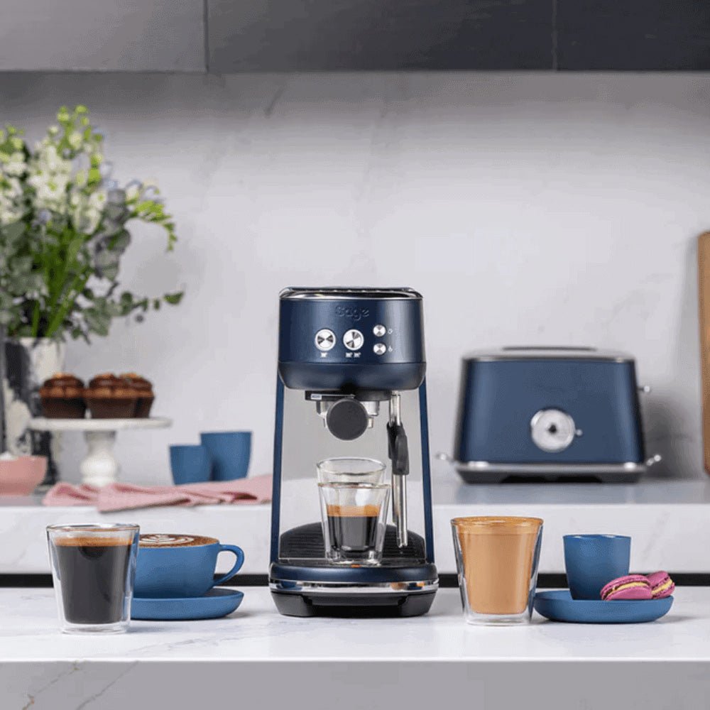 Sage The Bambino Espresso Machine (Damson Blue) - Rise & Grind Roastery -