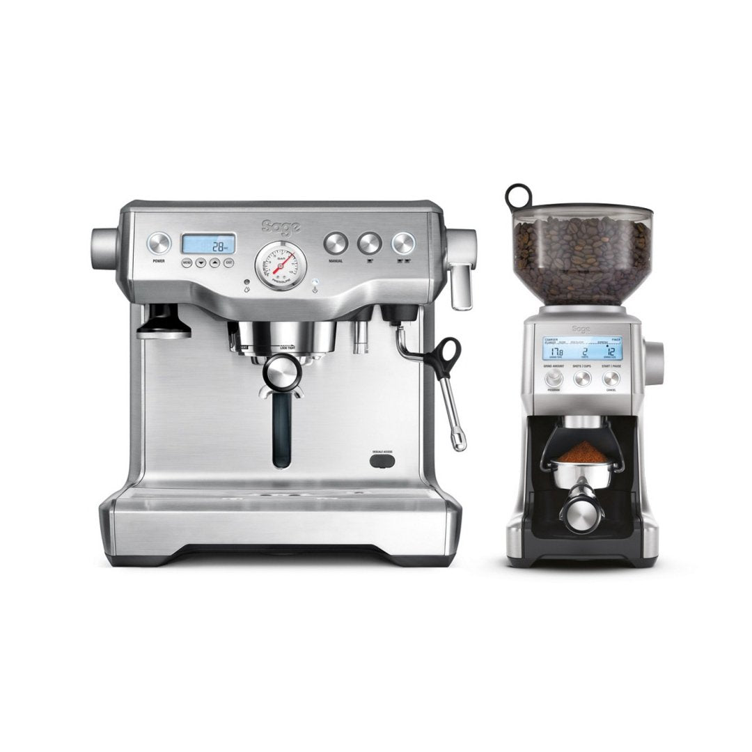Sage the Dynamic Duo Espresso Machine and Coffee Grinder - Rise & Grind Roastery -