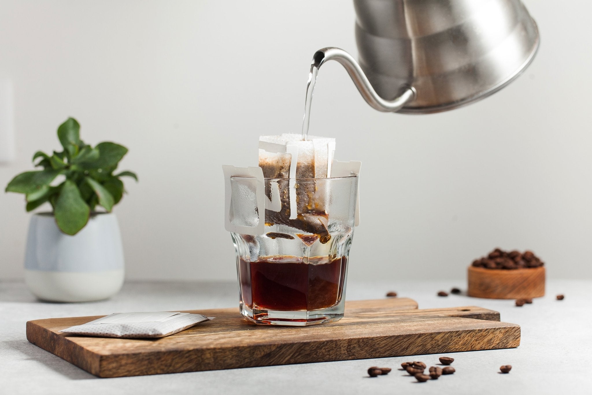 Single Serve Brazil Drip Filter Coffee Bag x 12 - Rise & Grind Roastery -