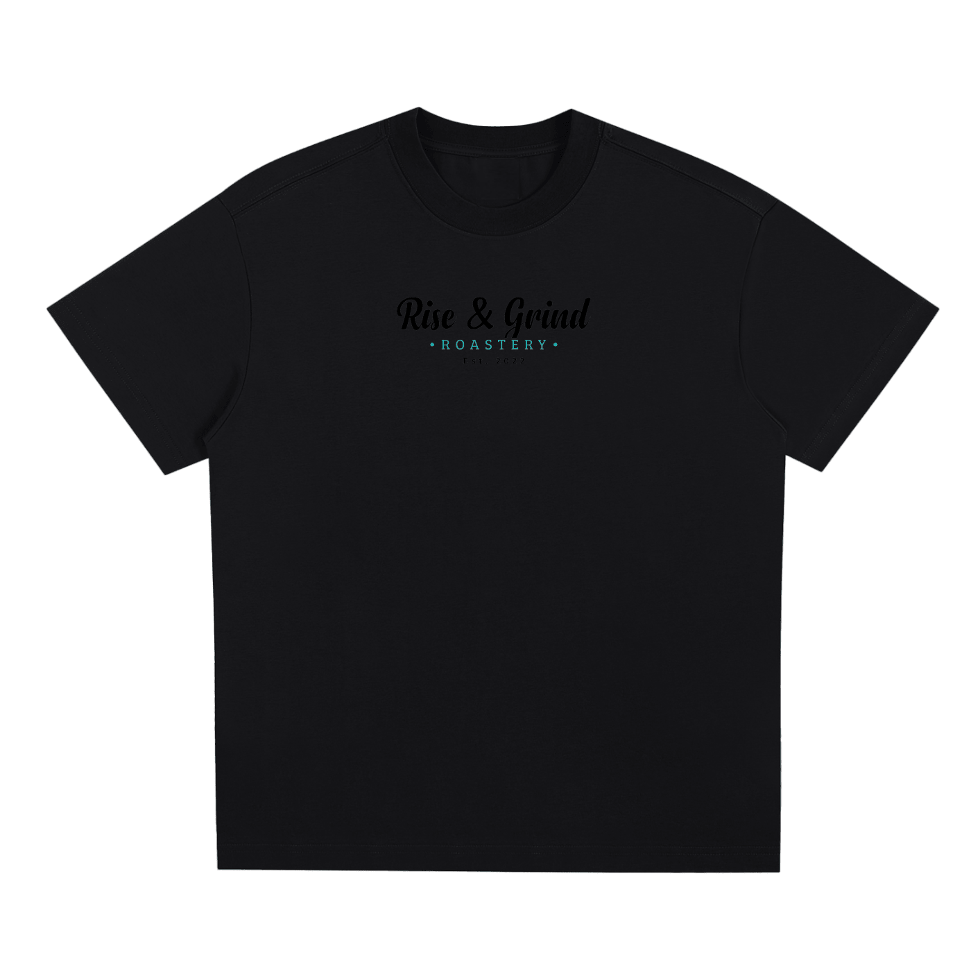 Sorona Quick - Dry Cooling T-Shirt - Rise & Grind Roastery - Black - S -