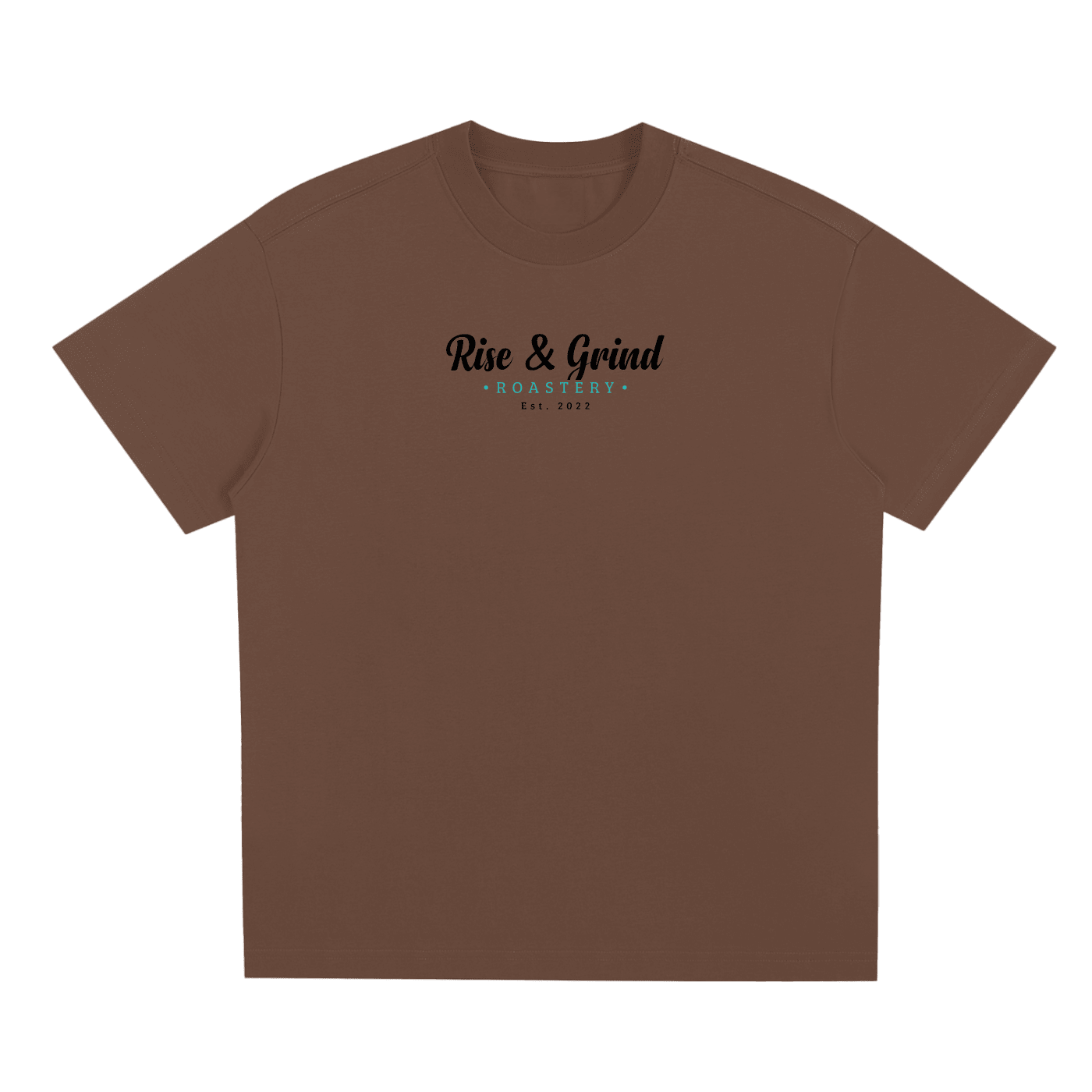 Sorona Quick - Dry Cooling T-Shirt - Rise & Grind Roastery - Brown - S -