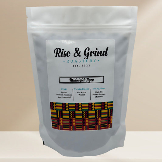 Uganda - Midnight Flyer - Rise & Grind Roastery - 250g - Whole Bean -