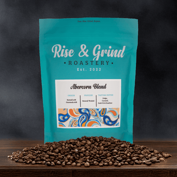 Abercorn Blend - A blend of Burundi & Guatemalan Coffee. - Rise & Grind Roastery - 250g - Whole Bean - 