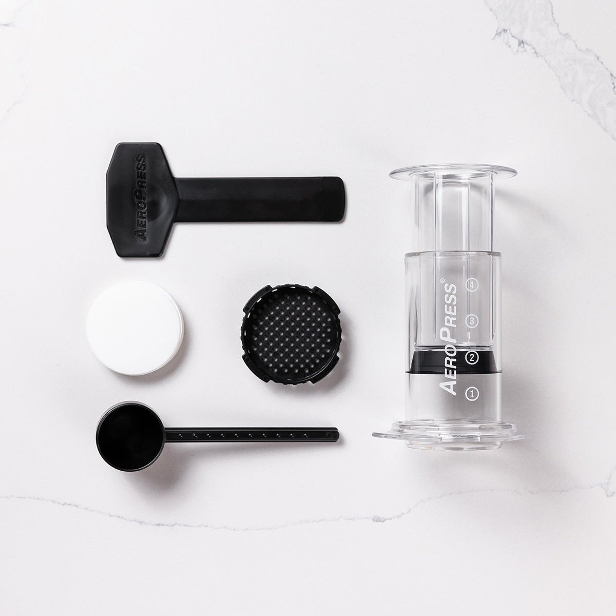 AeroPress Clear Coffee Maker - Rise & Grind Roastery - 
