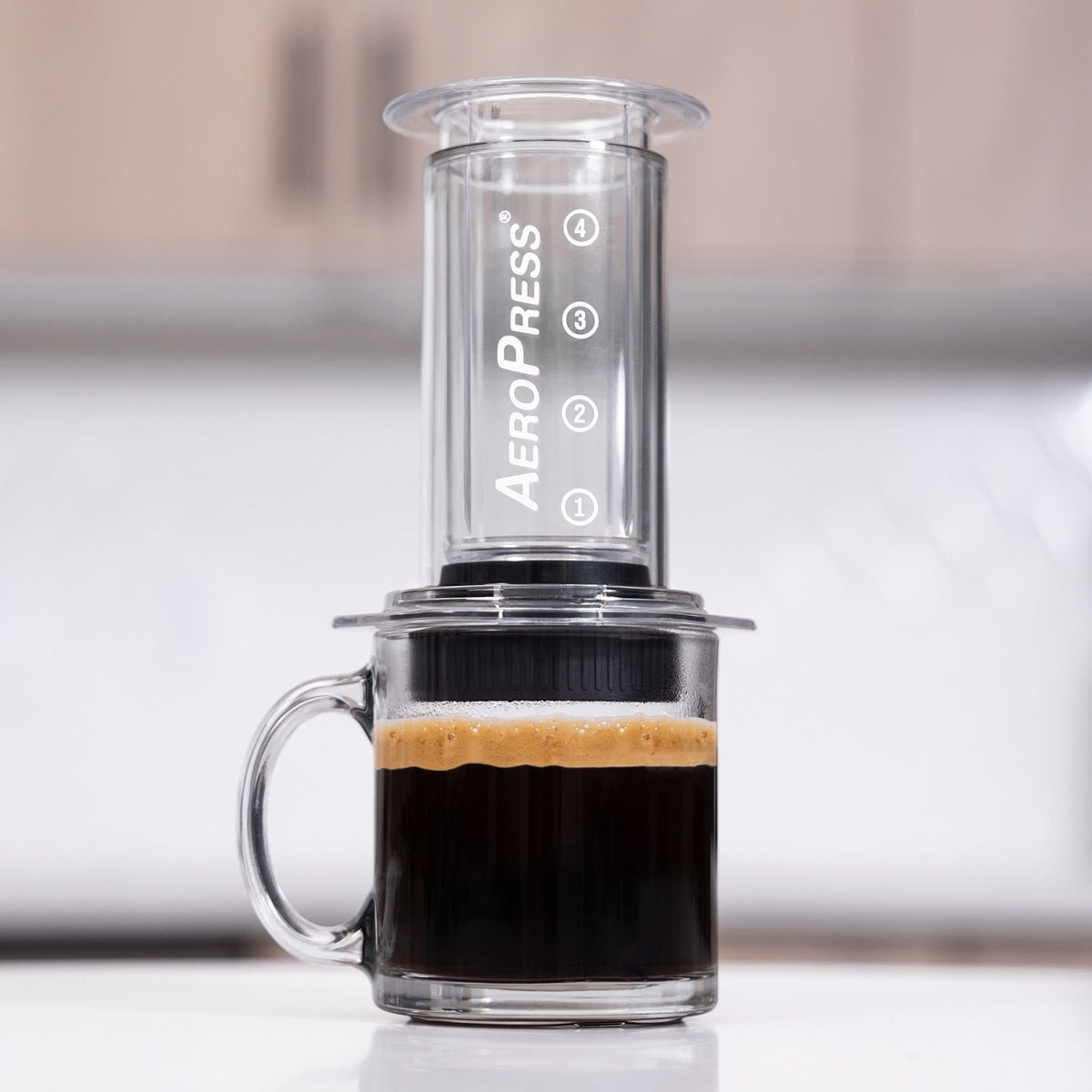 AeroPress Clear Coffee Maker - Rise & Grind Roastery - 