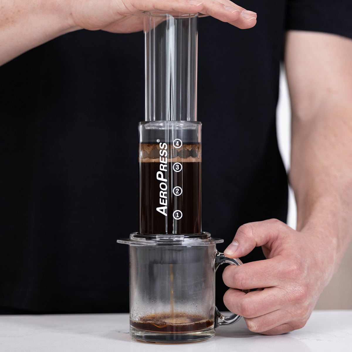 AeroPress Clear Coffee Maker - Rise & Grind Roastery - 