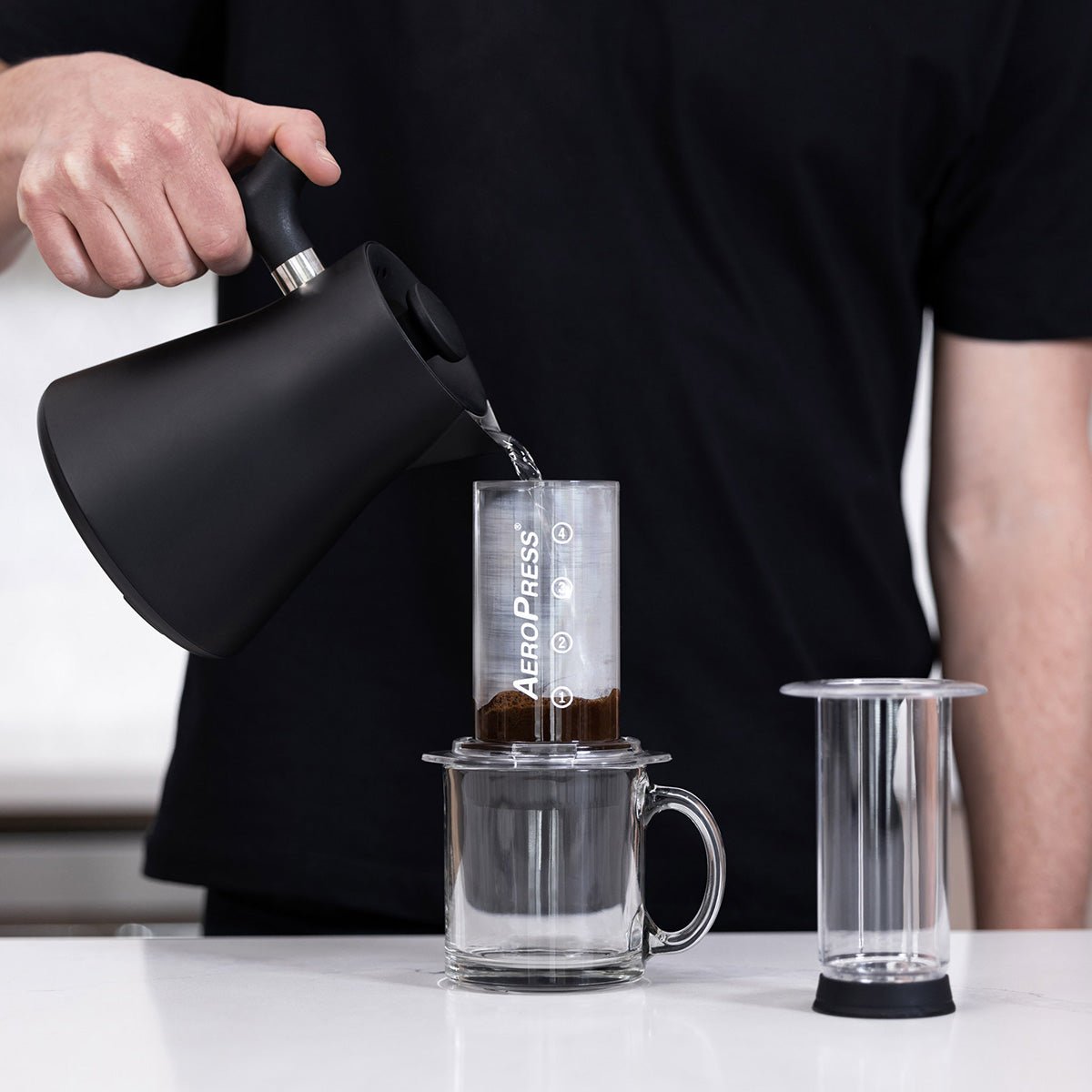 AeroPress Clear Coffee Maker - Rise & Grind Roastery - 