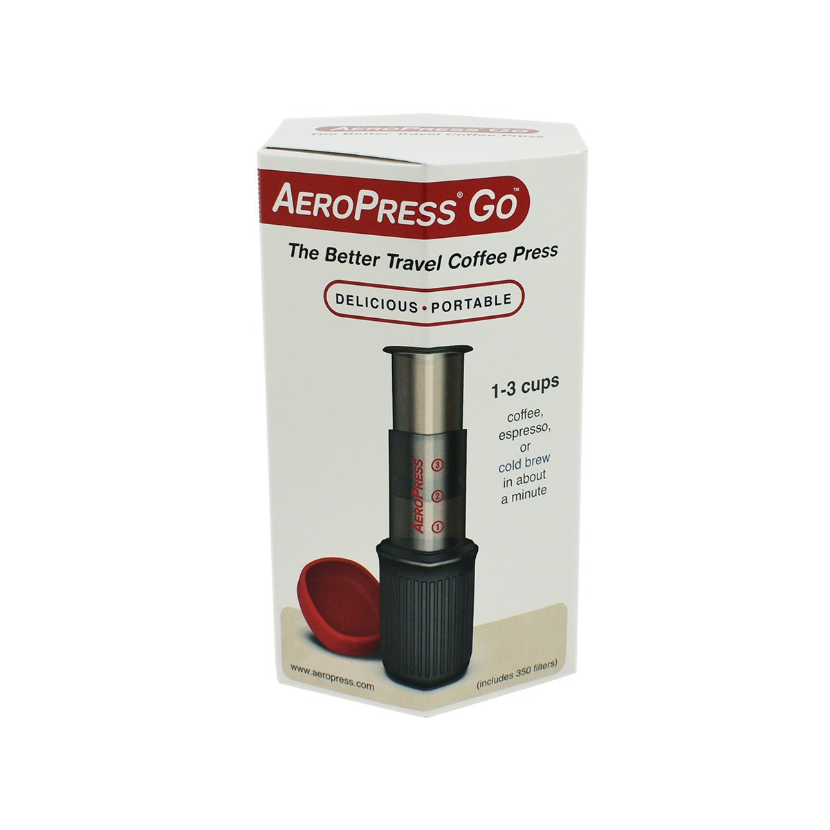 AeroPress GO Travel Coffee Maker - Rise & Grind Roastery - 
