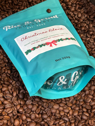 Festive Coffee Blend - Rise & Grind Roastery - 250g - Whole Bean - 