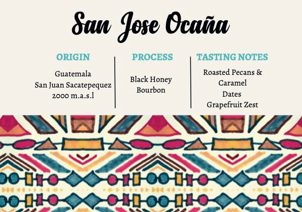 Guatemala - San Jose Ocaña - Rise & Grind Roastery - 250g - Whole Bean - 
