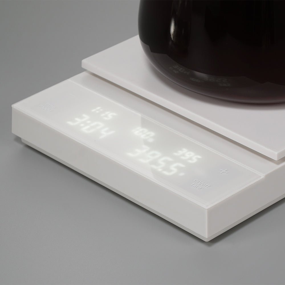 Hario Polaris Coffee Scale (White) - Rise & Grind Roastery - 
