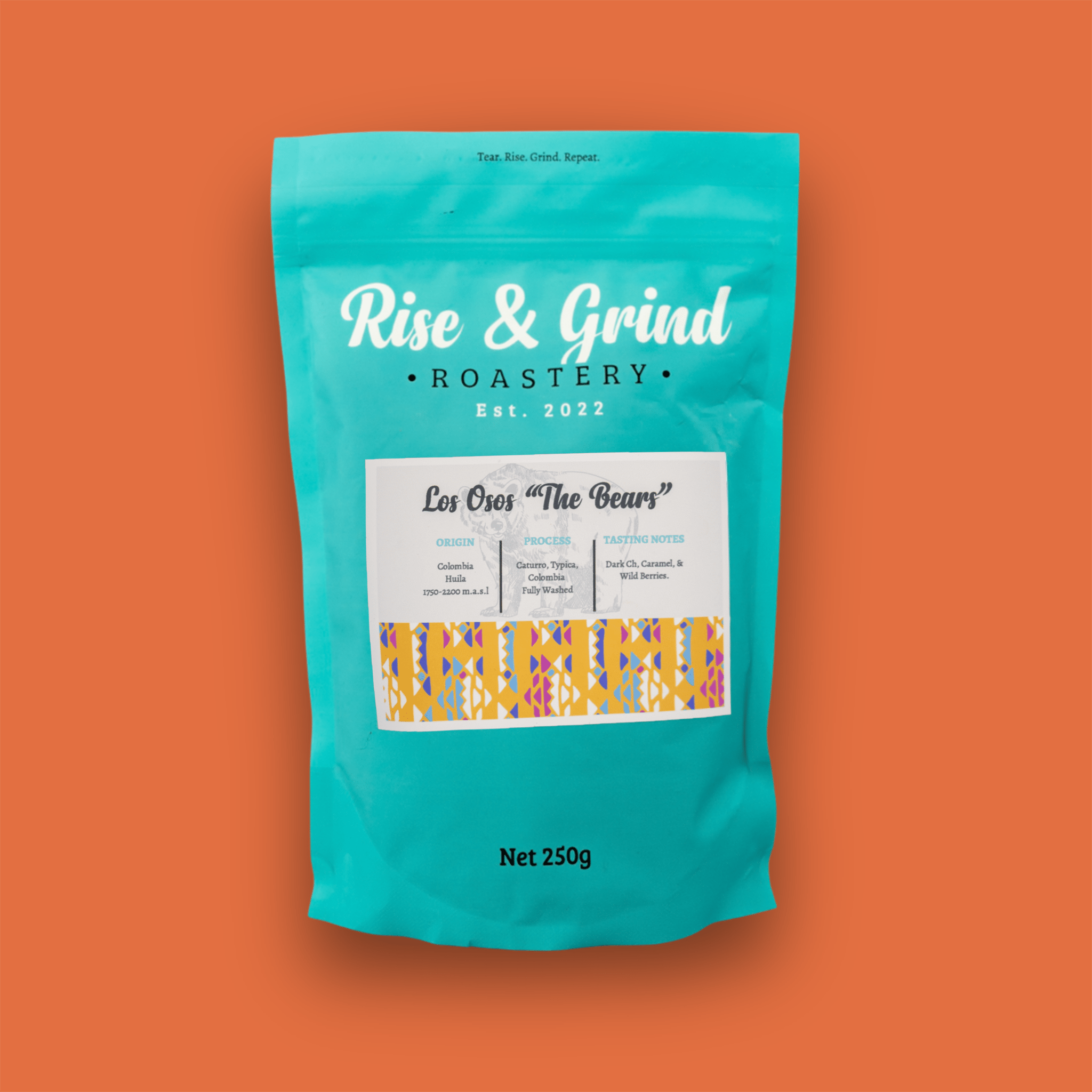 Los Osos "The Bears" - Colombia - Rise & Grind Roastery - Whole Beans - 250g - 
