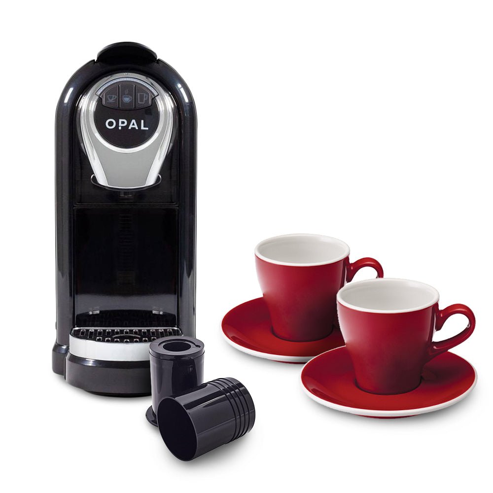 OPAL One Coffee Pod Machine Bundle (Black) - Rise & Grind Roastery - 