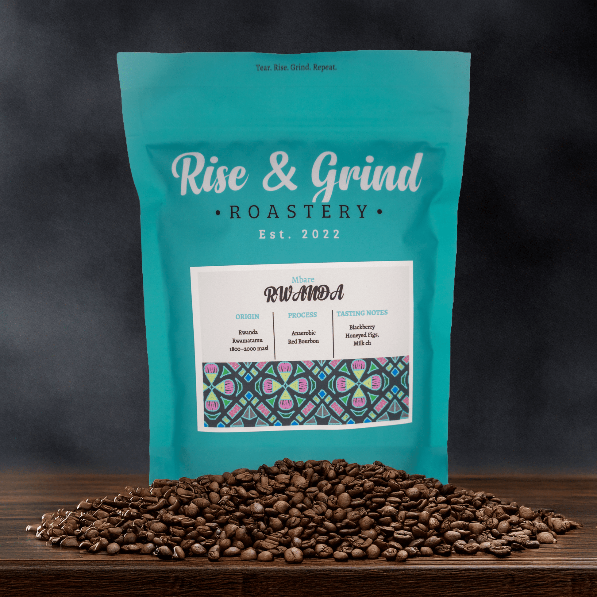 Rwanda - Fruity Summer Profile - Rise & Grind Roastery - 250g - Whole Bean - 