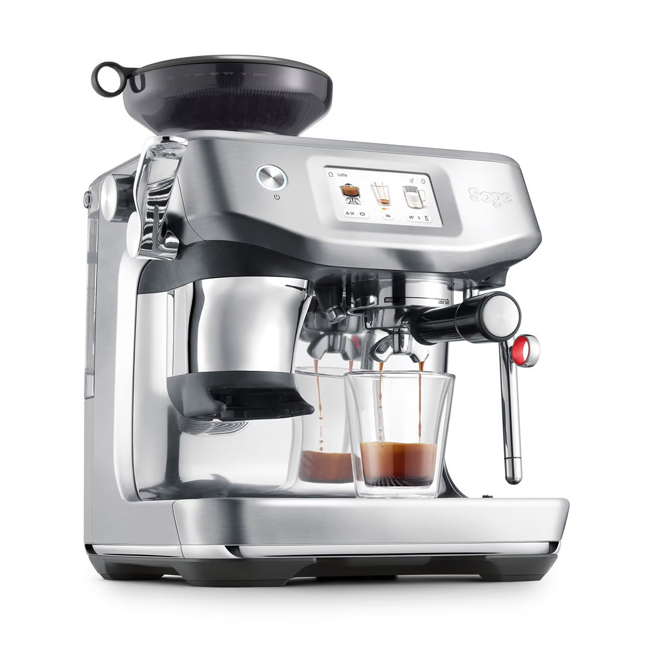 Sage Barista Touch Impress (Brushed Stainless Steel) - Rise & Grind Roastery - 