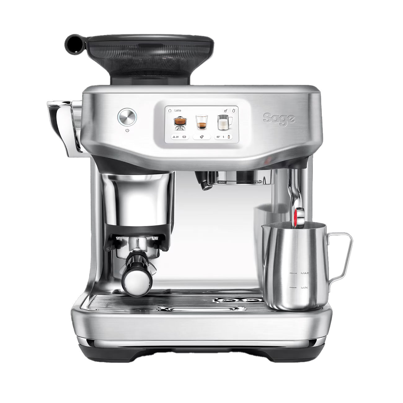 Sage Barista Touch Impress (Brushed Stainless Steel) - Rise & Grind Roastery - 
