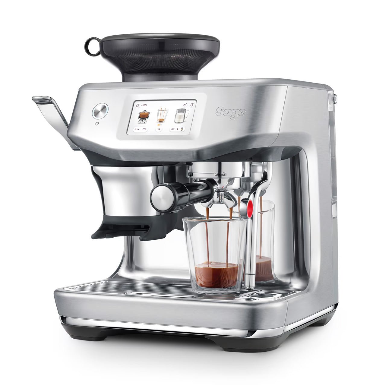 Sage Barista Touch Impress (Brushed Stainless Steel) - Rise & Grind Roastery - 