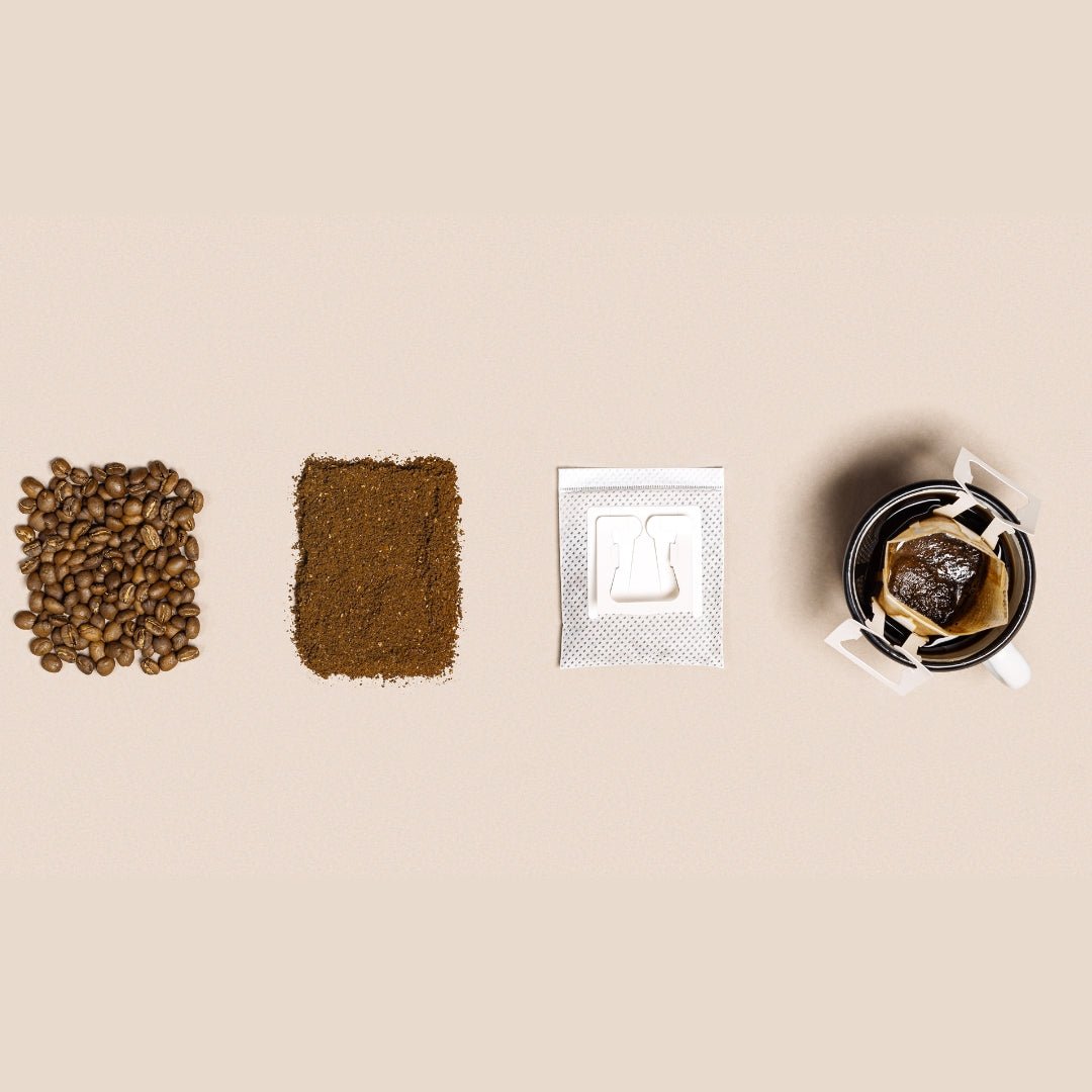 Single Serve Brazil Drip Filter Coffee Bag x 12 - Rise & Grind Roastery - 