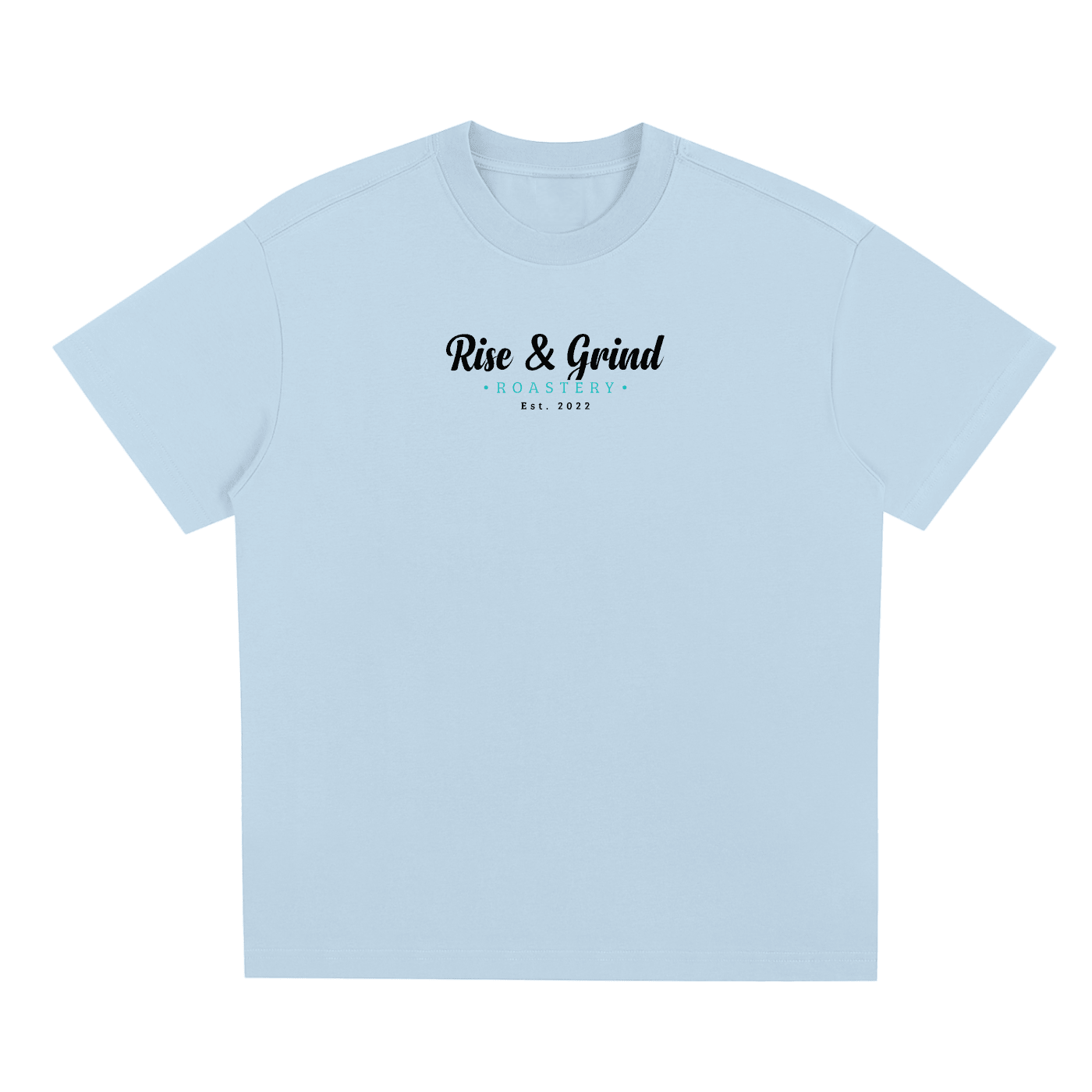 Sorona Quick - Dry Cooling T-Shirt - Rise & Grind Roastery - Sky Blue - S - 