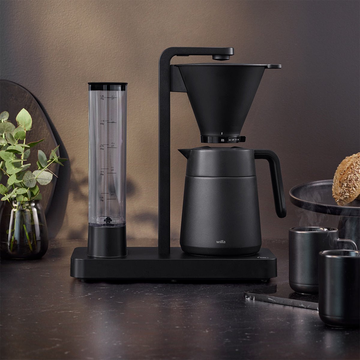 Wilfa Performance Thermo Coffee Maker and Svart Coffee Grinder (Silver) Bundle - Rise & Grind Roastery - 